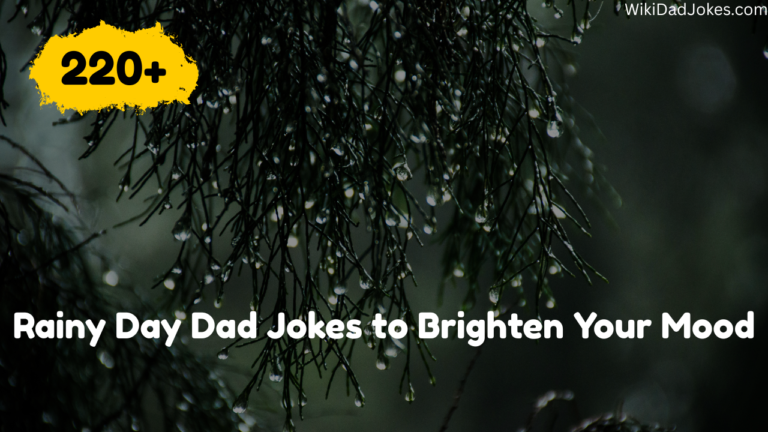 220+ Rainy Day Dad Jokes to Brighten Your Mood