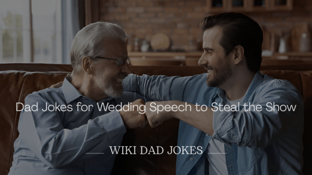 Dad Jokes for Wedding Speech