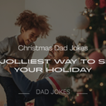 Festive Santa hat with 200+ dad jokes Christmas, packed with funny Christmas dad jokes for holiday family fun.